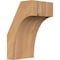 Ekena Millwork 5 1/2"W x 6"D x 10"H Westlake Smooth Knee Brace, Western Red Cedar BRC06X06X10WTL00SWR - alternate 1